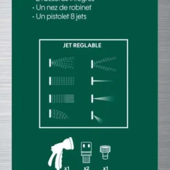Tuyau D'arrosage Extensible 15m -Jardin Luxueux Pas Cher Magasin 872354 002