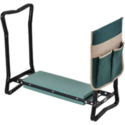 OUTSUNNY Tabouret Agenouilloir De Jardinage 2en1 - L58xl28xH49cm