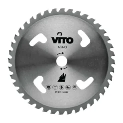 Lame De Coupe Débroussailleuse 40 Dents-diamètre 255mm Alesage 25.4-tungstène